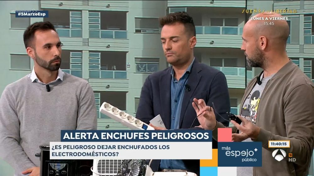 Javier Dasí en Más Espejo Público (Antena 3)